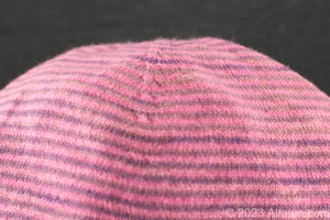Altalun Lightweight Striped Foldable Cashmere Beanie Hat - Sporty Elegance for Active Lifestyles