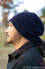Load image into Gallery viewer, Altalun Ribbed Beanie Hat - Cozy Comfort in Hand-Dyed Cashmere
